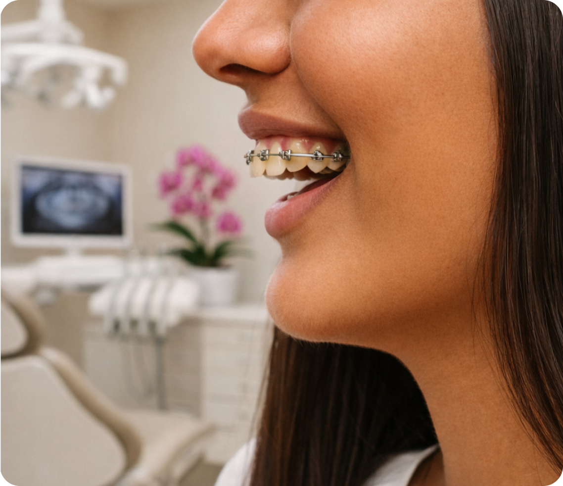 Classe II (mâchoire inférieure en retrait) Dr Isabelle Chartres, Orthodontiste Tahiti